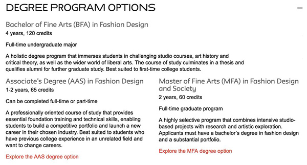 美国时尚设计专业留学帕森斯设计学院