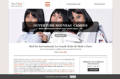 巴黎MOD'ART国际时装艺术学院